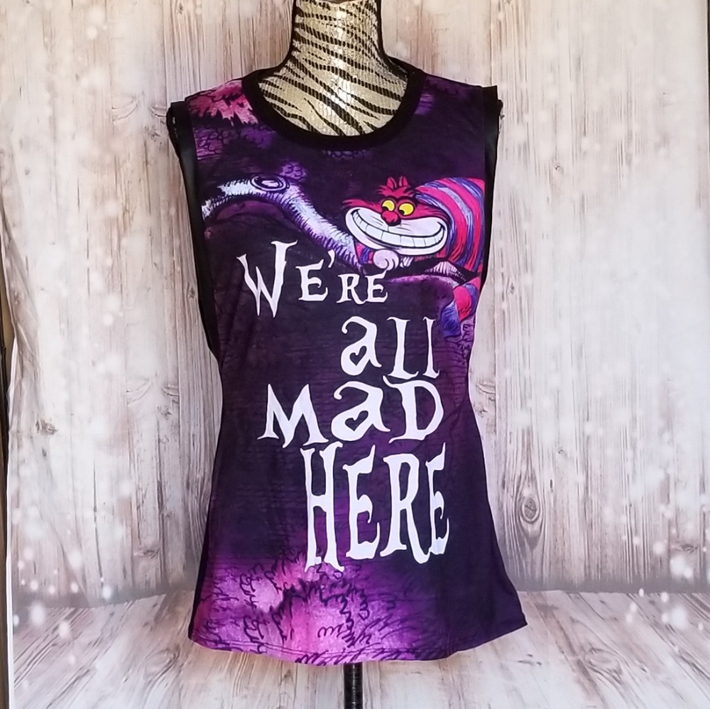 Disney Alice in Wonderland tank size large